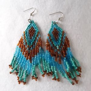 Native American beaded earrings